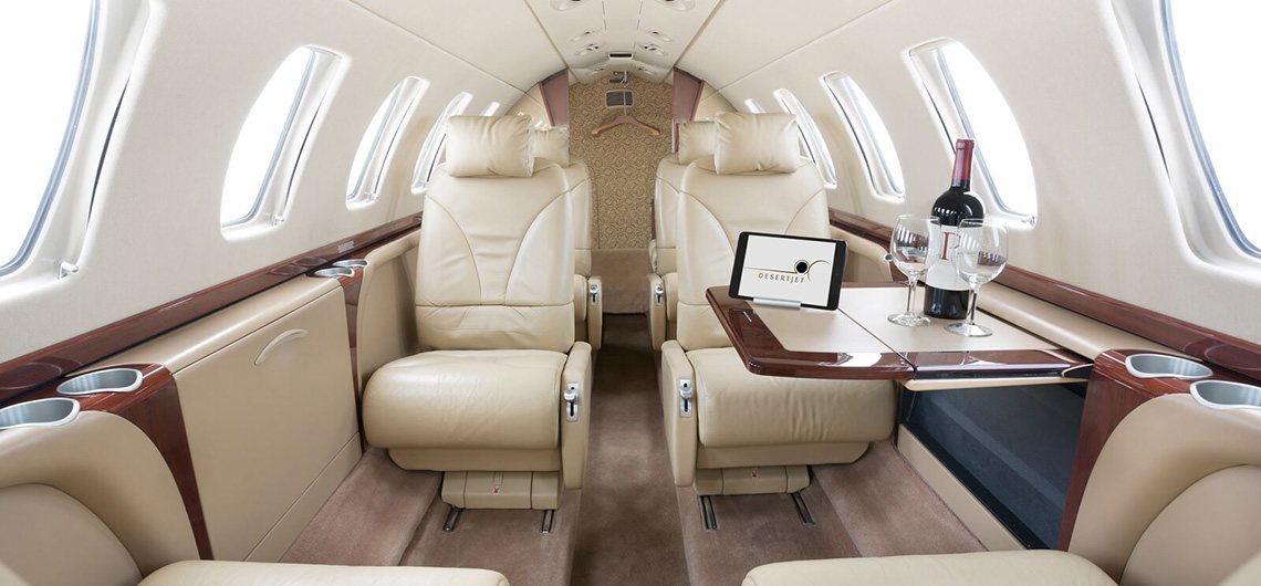 Cessna Citation CJ3 by Desert Jet - with inflight wifi!