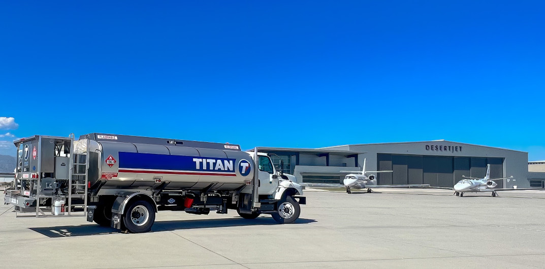Desert Jet | CAA Preferred FBO Desert Jet Center Partners with TITAN Aviation Fuels and Launches New Software System to Enhance Customer Experience
